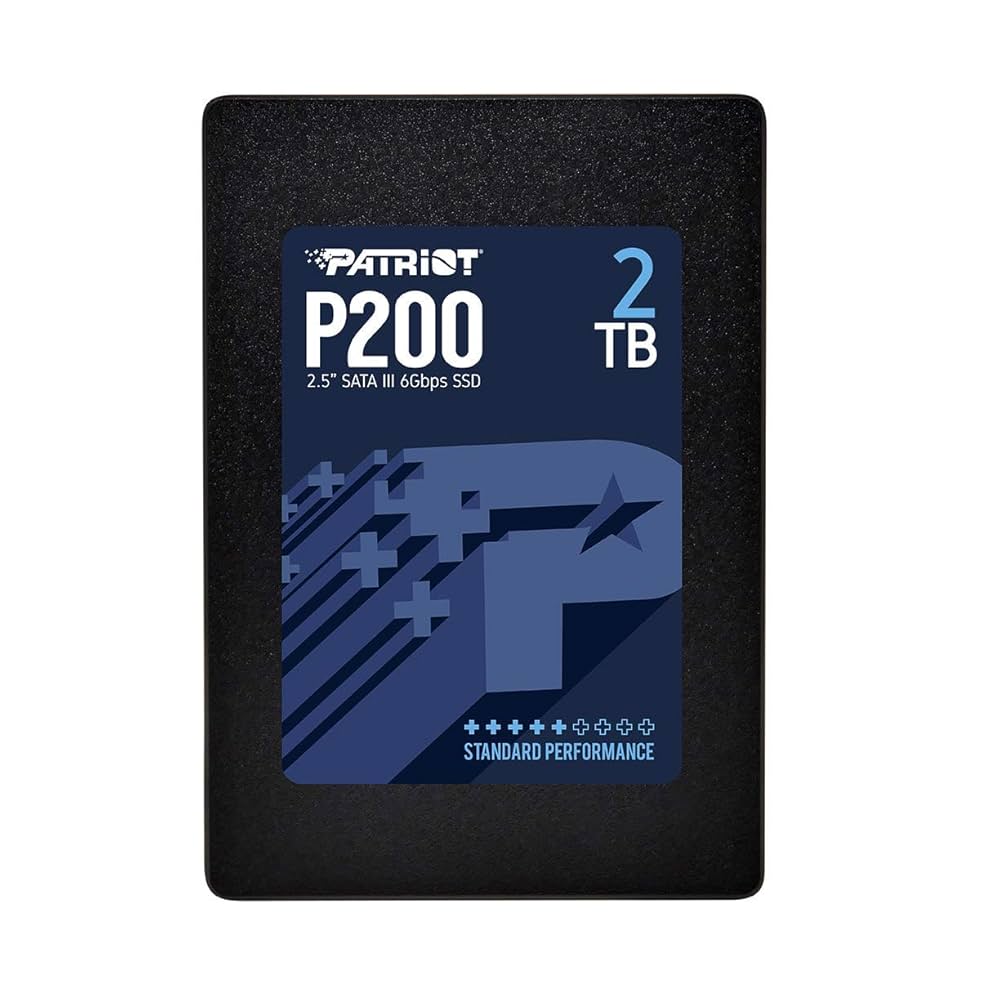 PATRIOT P200 2TB SSD 2.5インチ Patriot P200 SSD 2TB SATA III Internal Solid State Drive 2.5